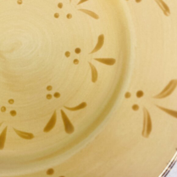 Home Target HMQ 91 Various Color Hand Painted  Stoneware Salad Lunch Plate Set 3 - Picture 6 of 14